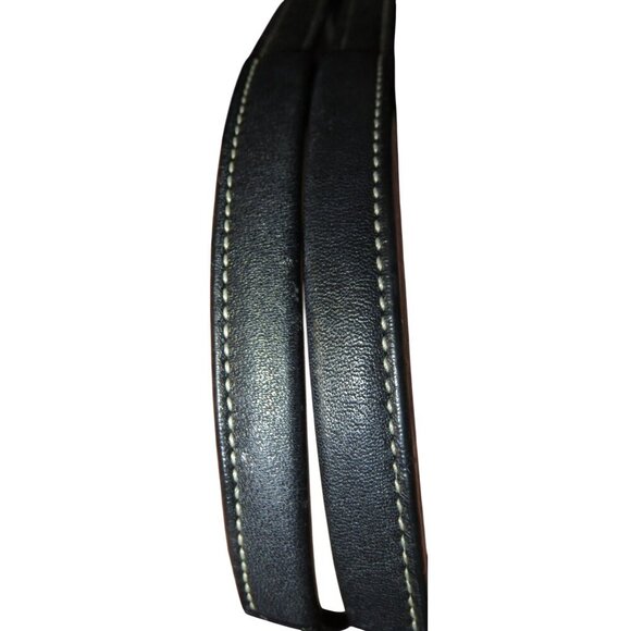 Coach 2006 Vintage Black Leather East West Legacy Tassel Hobo Shoulder Bag 1417 - Picture 6 of 12